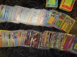Pokemon TCG Bulk Lot 250+ Cards Mixed Set Holos, V, EX Reverse Holo 2011-Present - Image 1