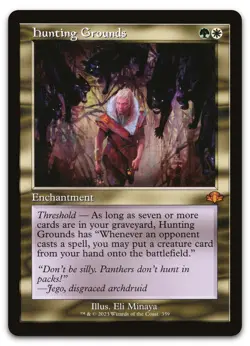 Hunting Grounds (Retro Frame) #359 (NM) Dominaria Remastered DMR Magic MTG - Image 1
