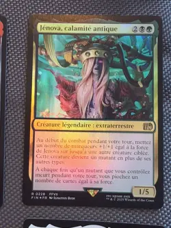 Mtg FIN Final Fantasy - Jenova , Ancient Calamity Antique FR - Foil- NM French - Image 1