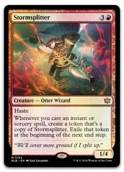 Stormsplitter #154 (Foil) (NM) Bloomburrow BLB Magic MTG - Image 1