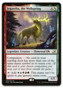 Jegantha, the Wellspring #222 (NM) Ikoria IKO Magic MTG - Image 1