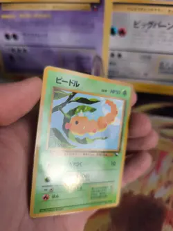Pokemon Karte Card Vending expansion sheet japanese Weedle Hornliu Glossy NM- - Image 5