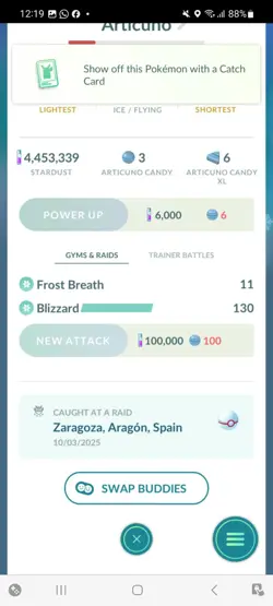 Pokemon Go Shiny Legendary Articuno - Image 2