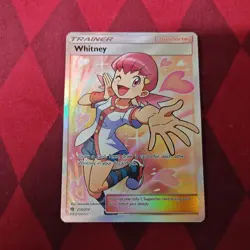 Whitney - 214/214 - Full Art Ultra Rare English Pokemon TCG Lost Thunder NM/LP - Image 1