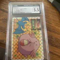 1998 Pokemon Chansey Topsun VS Series Prism #113 CGC 5.5 - Image 1