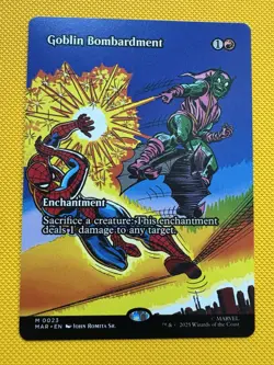Goblin Bombardment (Borderless) Marvel Universe Eternal-Legal Regular - Image 1