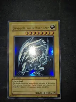 Yu-Gi-Oh! Blue-Eyes White Dragon Starter Deck Kaiba 1st Edition Portuguese NM - Image 1