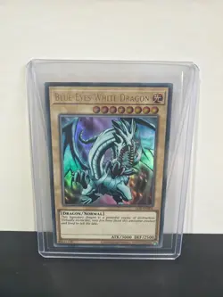 Yu Gi Oh - Blue Eyes White Dragon LOB-EN001 25th Anniversary Edition 2023 - Image 1