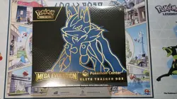 Pokemon Center Exclusive Mega Evolution Lucario Elite Trainer Box ETB New Sealed - Image 1