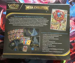 Pokemon Center Exclusive Lucario Mega Evolution TCG Card ETB New Sealed Rare - Image 2