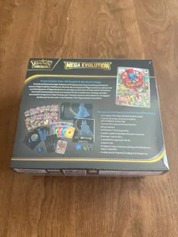 Mega Evolution Lucario ETB Pokemon Center Exclusive Elite Trainer Box SEALED - Image 2