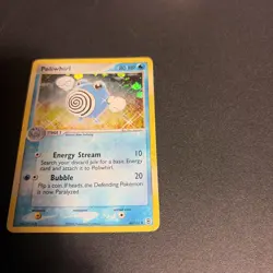 Poliwhirl EX Fire Red & Leaf Green Pokemon TCG Holo Card 46/112 LP Condition - Image 3