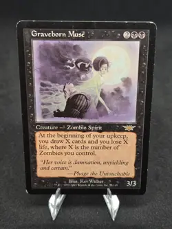 Graveborn Muse x1- Legions 73/145 MP (Magic the Gathering) - Image 1