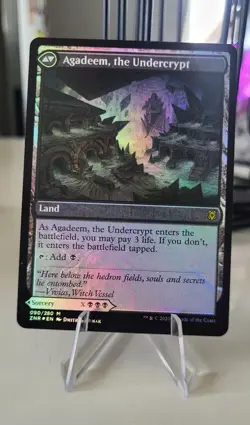 Agadeem's Awakening/Agadeem's The Undercrypt Foil Zendikar Rising NM ENG MTG - Image 2