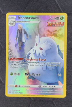 2022 Pokemon SWSH Astral Radiance Abomasnow Trainer Gallery #TG01/TG30 English - Image 1