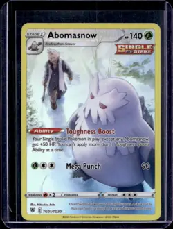 2022 Pokemon SWSH Astral Radiance Abomasnow Trainer Gallery #TG01/TG30 - Image 1