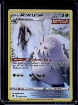 2022 Pokemon SWSH Astral Radiance Abomasnow Trainer Gallery #TG01/TG30 - Image 1