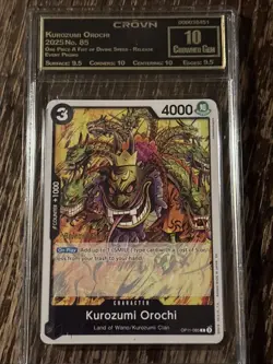 Kurozumi Orochi OP11-085 a Fist of Divine Speed Release Event Cards Regular - Image 1