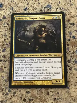 Grimgrin Corpse-Born 214 Innistrad Regular MTG TCG CARD NM - Image 1