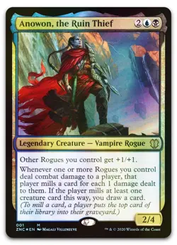 Anowon, the Ruin Thief #1 (Foil) (LP) Zendikar Rising ZNC Magic MTG - Image 1