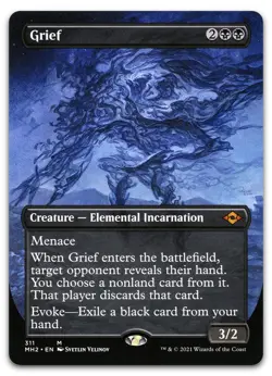 Grief (Borderless) #311 (NM) Modern Horizons 2 MH2 Magic MTG - Image 1