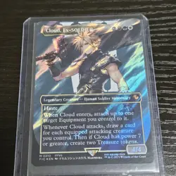 Cloud, Ex-SOLDIER Borderless Surge Foil - Image 1