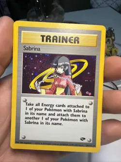 Pokemon TCG Vintage 2000 Sabrina Gym Challenge Holo Rare Card 20/132 CGC 7.5 - Image 4