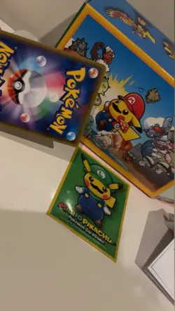 Luigi Pikachu 296/XY-P Promo Special Box Japanese POKEMON - Image 5