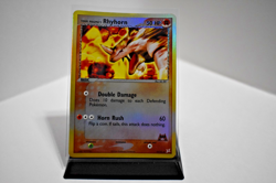 Pokemon TCG -Team Magma's Rhyhorn 38/95 Team Magma vs Team Aqua Reverse Holo -NM - Image 1