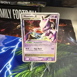 Pokemon TCG Mewtwo LV.X DP28 Diamond and Pearl Promo Card - Image 1
