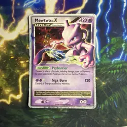 Pokemon TCG Mewtwo LV.X DP28 Diamond and Pearl Promo Card - Image 3