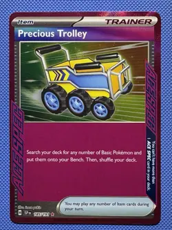 Pokemon Precious Trolley 185/191 Sv08: Surging Sparks ACE SPEC Rare Holo - Image 1