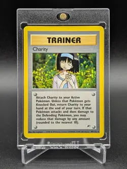 Charity Rare 99/132 Gym Heroes 2000 Pokemon TCG WOTC - Image 1