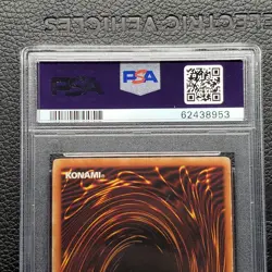 Yugioh PSA 8 NM-MT Blue-Eyes Ultimate Dragon JMP-EN005 slight slab wear - Image 4