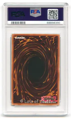 PSA 8 NM-MT Yu-Gi-Oh! Blue-Eyes White Dragon LOB SDK-001 2002 Ultra Rare 001 -90 - Image 2