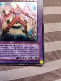 Yugioh - Elemental Hero Air Neos STON-EN034 Ultimate Rare 1st Edition - Image 5