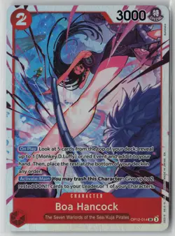 Boa Hancock OP12-014 One Piece Legacy of the Master Super Rare Near Mint - Image 1