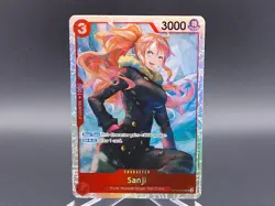 Bandai Sanji OP10-005 Secret Rare Royal Blood One Piece NM - Image 1