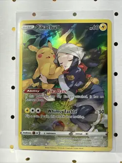 Pikachu Holo Rare Mint Pokemon TCG TG05/TG30 Lost Origin Trainer Gallery Clean - Image 1