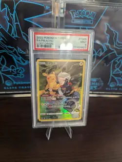 Pokemon TCG Pikachu TG05/TG30 Holo Rare Lost Origin Trainer Gallery PSA 9 Mint - Image 1