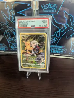 Pokemon TCG Pikachu TG05/TG30 Holo Rare Lost Origin Trainer Gallery PSA 9 Mint - Image 3