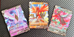 Galarian Moltres, Galarian Articuno, Galarian Zapdos - 3 Card Pokemon Set All NM - Image 1