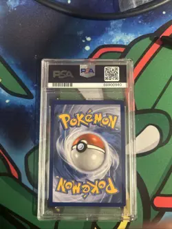 Espeon & Deoxys GX SM240 Tag Team Black Star Promo PSA 9 MINT Pokemon Card - Image 2