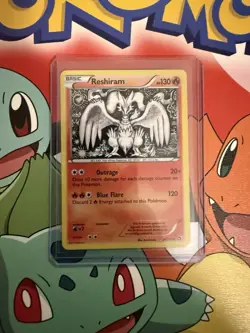 Reshiram 28/113 Legendary Treasures Holo Rare Pokemon TCG Basic 130HP - Image 1