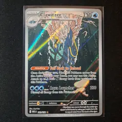 Pokemon TCG Mega Evolution Clawitzer Illustration Rare Card 141/132 - Image 1