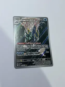 Pokemon TCG Clawitzer Illustration Rare Mega Evolution Pokemon Card 141/132 - Image 1