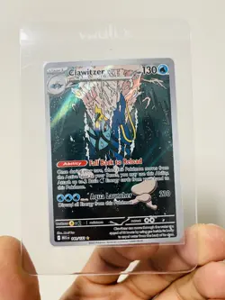Pokemon TCG Clawitzer 141/132 2025 Mega Evolution Illustration Rare Card - NM - Image 1