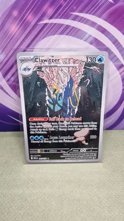 141/132 Clawitzer - Mega Evolution - Illustration Rare - Pokemon Card TCG - Image 1