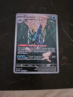 141/132 Clawitzer - Mega Evolution - Illustration Rare - Pokemon Card TCG - Image 1