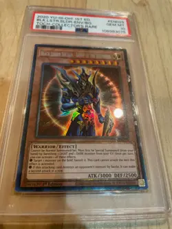 YU-GI-OH! BLACK LUSTER SOLDIER IST EDITION COLLECTORS RARE TOCH-EN029 PSA 10 - Image 2